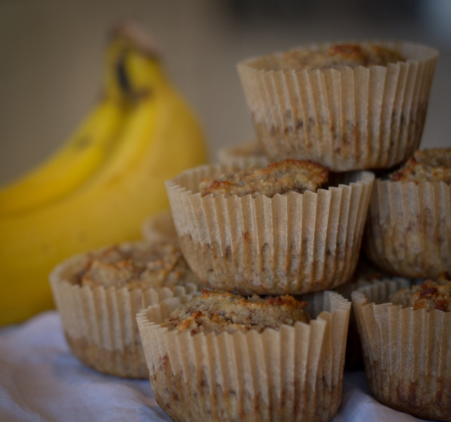 Paleo Banana Nut Muffins